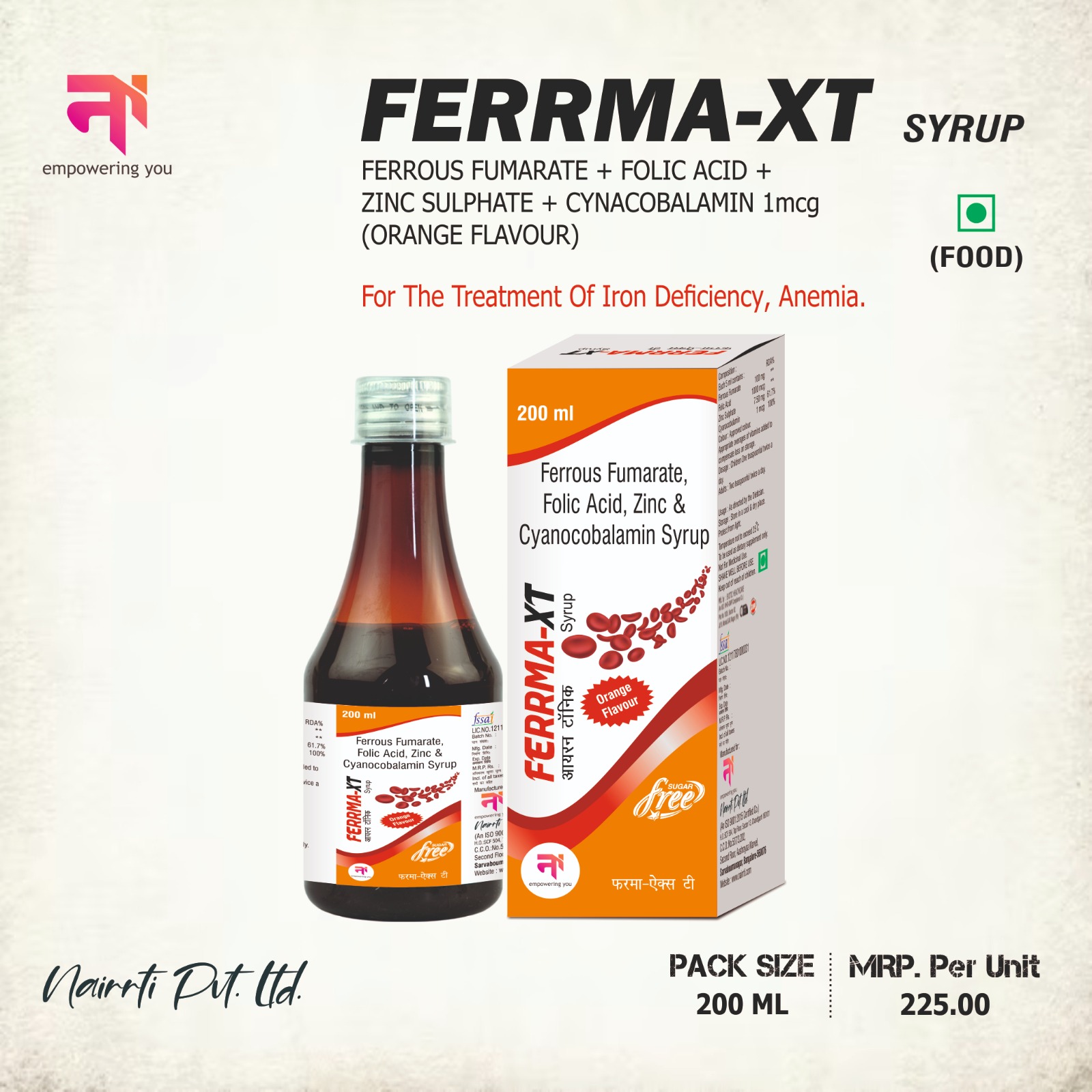 FERRMA-XT (FOOD)